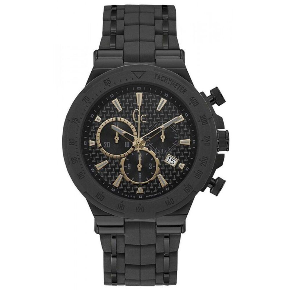 GC Stainless Steel Sport Watch Men Black Watches